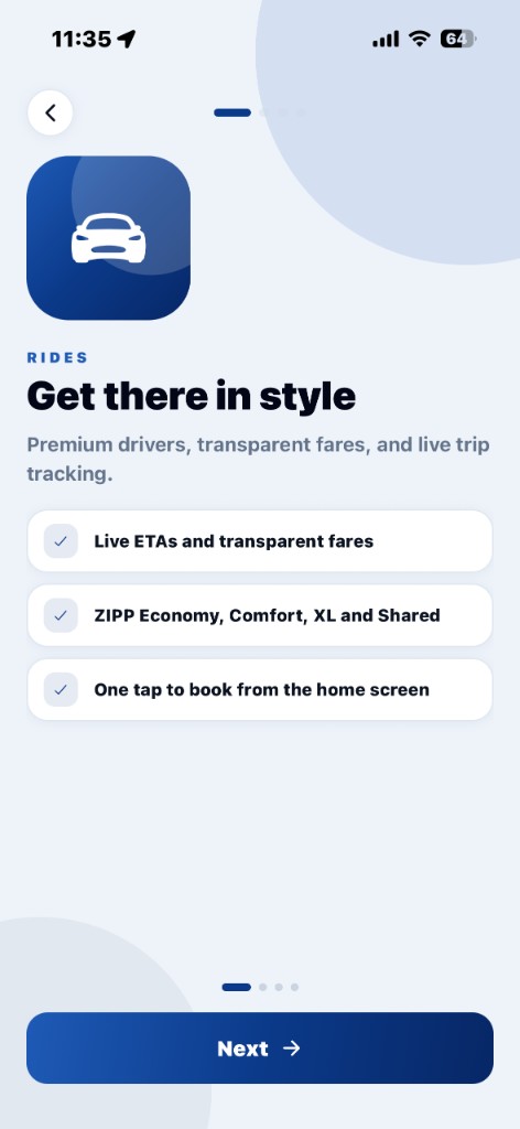 Get there in style