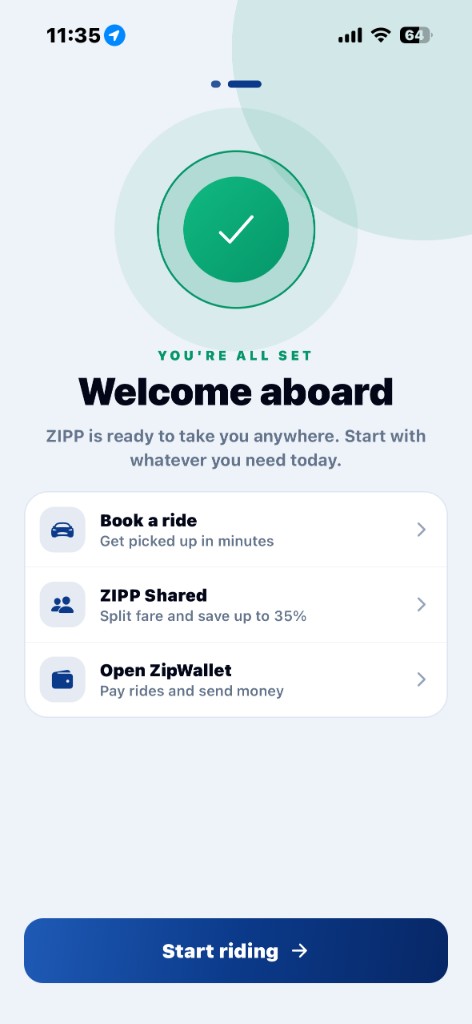 Welcome aboard